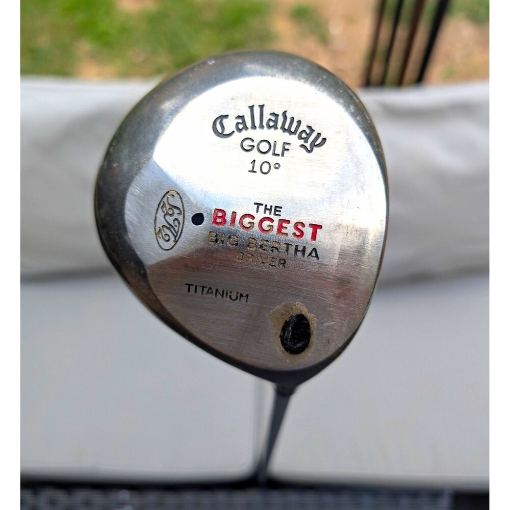 Callaway The Biggest Big Bertha 10° Driver 1-Wood Firm Graphite Titanium RH